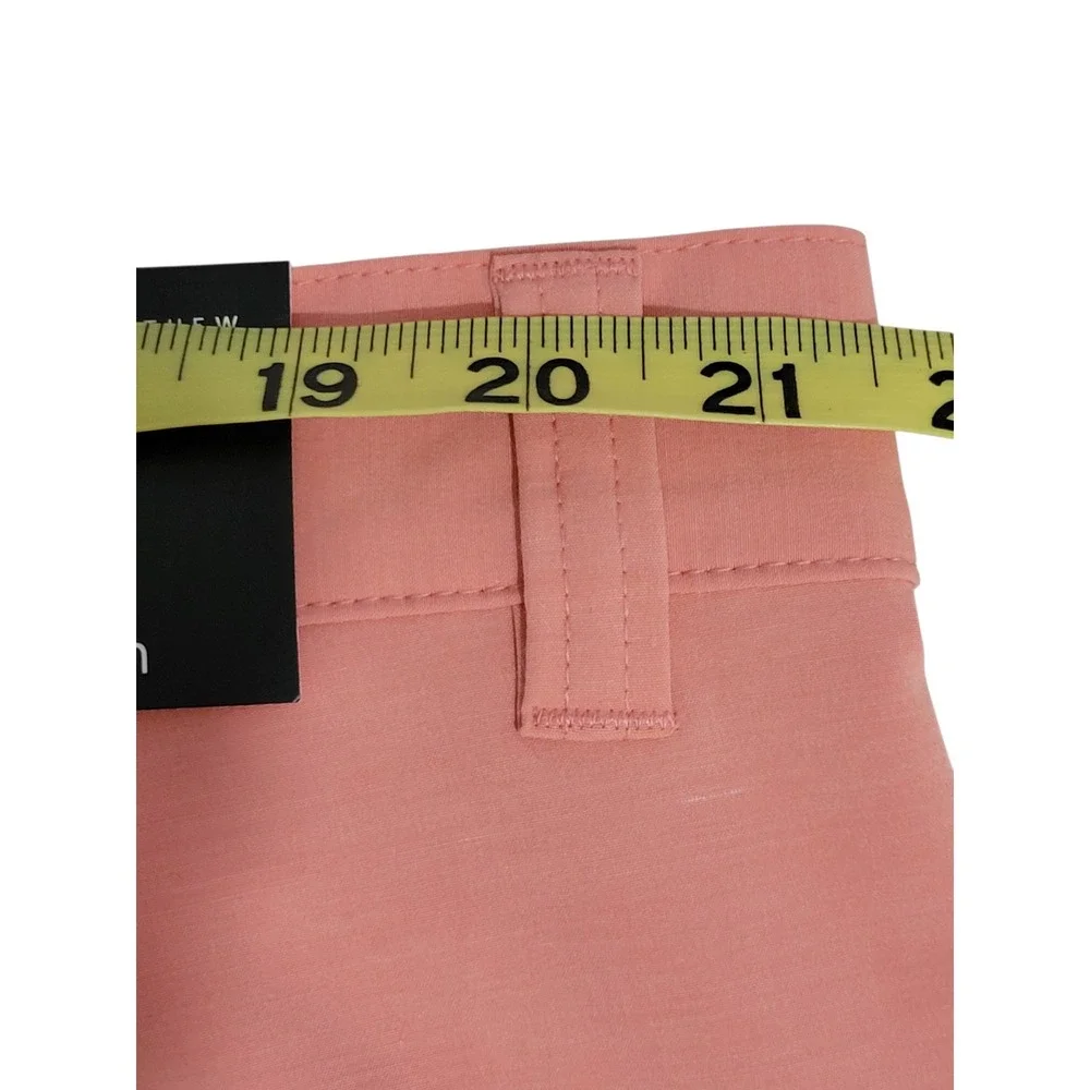 Travis Mathew Tech Chino Shorts Mens Size 42 Coral Orange 8